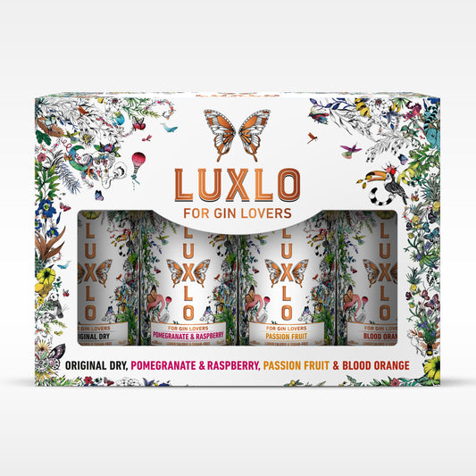 LUXLO Collection Gift Set for Gin Lovers (4x5cl)